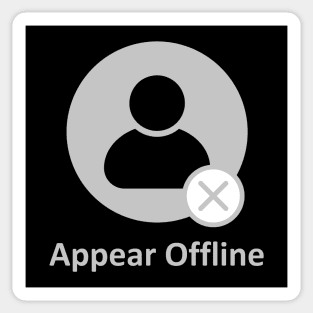 Status Appear Offline Sticker